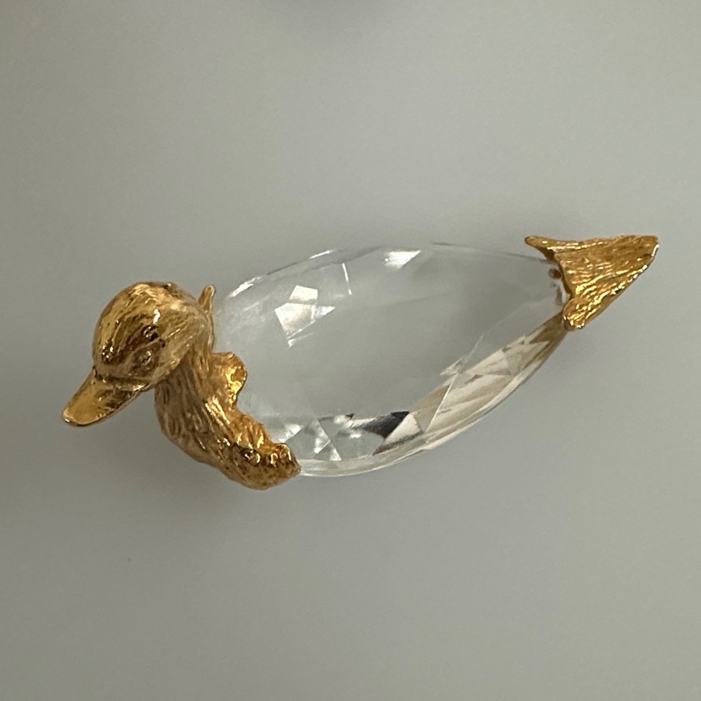 Crystal and Gold Duck australia Crystal & Gold